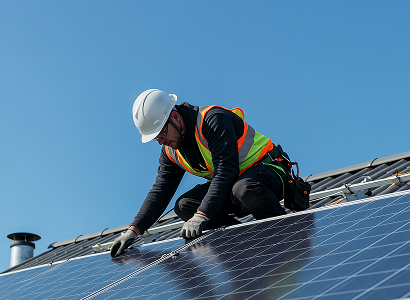 Solar panels and renewable energy